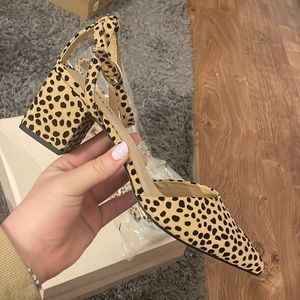 Just Fab Cheetah Dixie Pumps